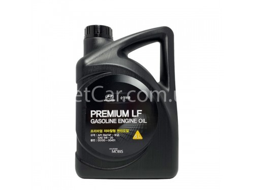 Масло моторное Hyundai/Kia "Premium LF Gasoline 5W-20" 4L