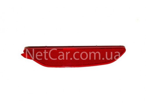 Отражатель заднего бампера левый для Kia Rio.