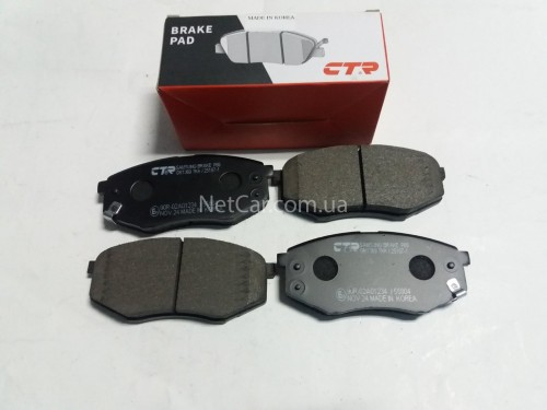 Тормозні колодки передні Hyundai Sonata LF LPI, Kia K5