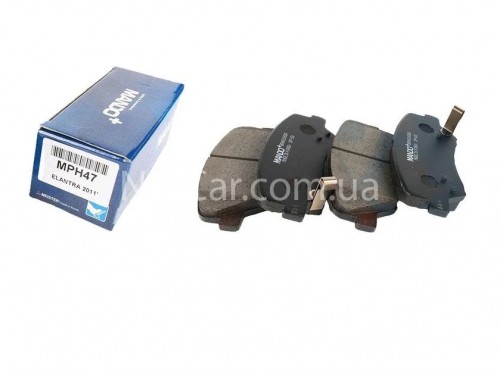 Тормозные колодки передние Hyundai Elantra MD, i30, Kia Ceed