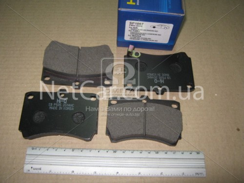 Колодки тормозные дисковые передние Kia Rio 2000 - 2005 Колодки тормозные дисковые передние Kia Rio 2000 - 2005
