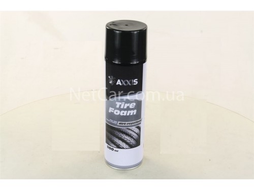 Очиститель шин пенный AXXIS 500ml